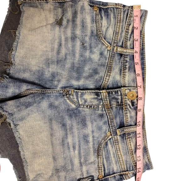 Silver Jean's distressed high-rise shorts - Picture 4 of 6